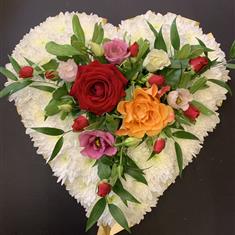 Traditionally detailed heart