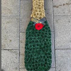 Champagne Bottle Tribute