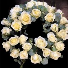 White Avalanche Rose Ring