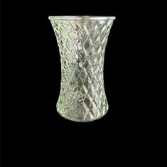 Glass vase H20 x W13 cm