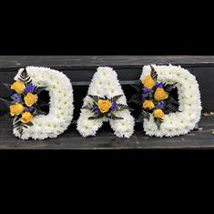 DAD tribute with black foliage