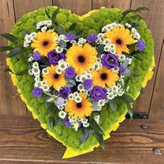Colourful heart 