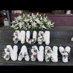 White &amp; purple theme