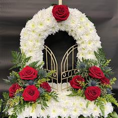 Gates of heaven with love 