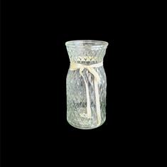 Tall Glass Vase H25 x W14cm