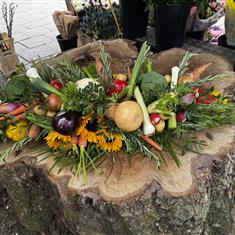 Vegetable Casket Spray
