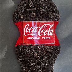 Coca Cola Bottle Of  Coke Funeral Tribute